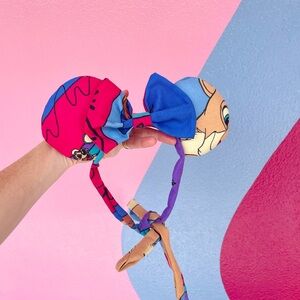 New York Couture *One of a Kind* HAKUNA MATATA Mouse Ears Tie Headband